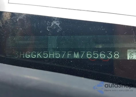 2015 Honda Fit Lx из США, поврежденный, VIN 3HGGK5H57FM765638